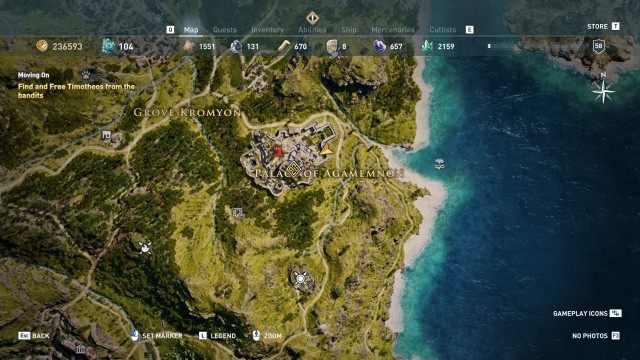 Find and Free Timotheos from the bandits