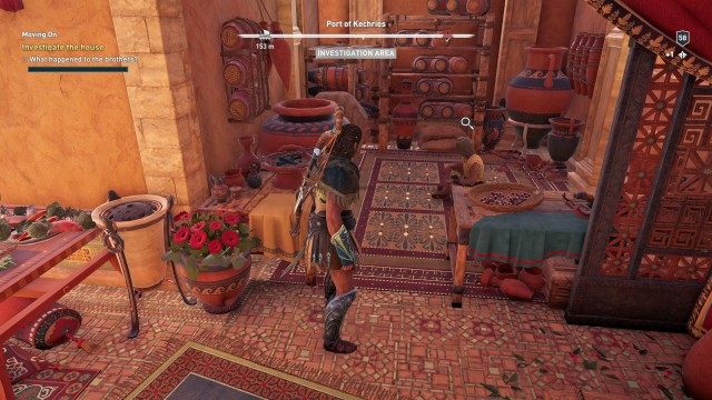 Investigate the house