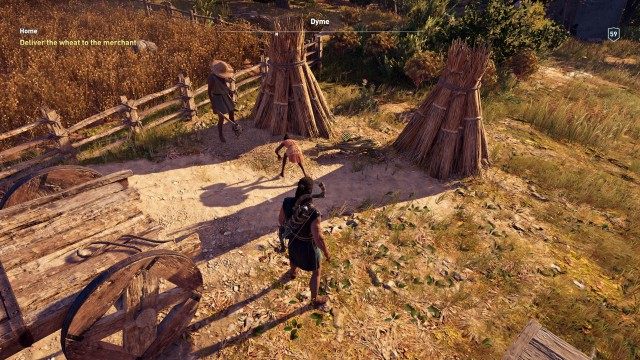 Deliver the wheat to the merchant