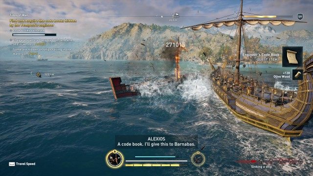Find and Acquire the code books hidden by the Tempest's engineer