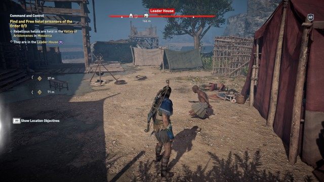 Find and Free helot prisoners of the Order x/3