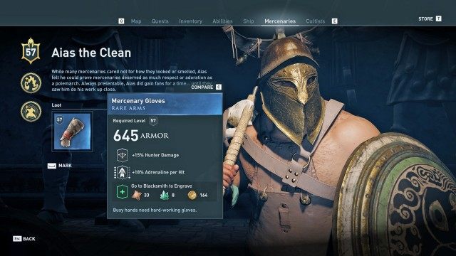 Find and Kill Aias the Clean