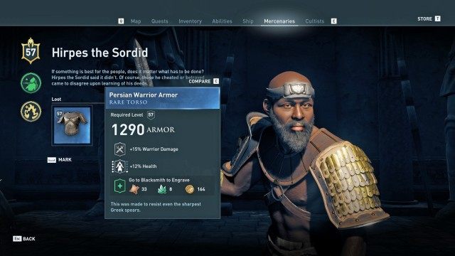 Find and Kill Hirpes the Sordid