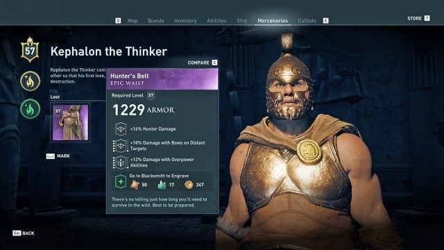 Find and Kill Kephalon the Thinker