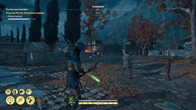 Find and Kill the Huntsman's wolves