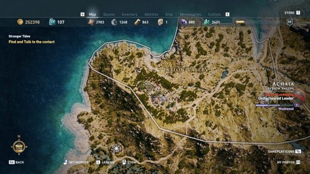 Find and Talk to the contact