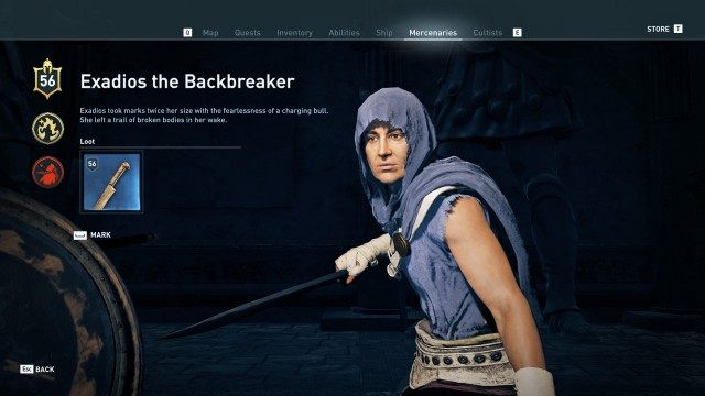 Kill Exadios the Backbreaker