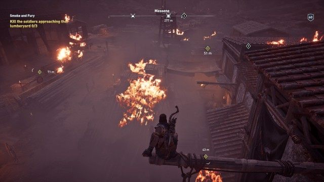 Kill the soldiers approaching the lumberyard x/3
