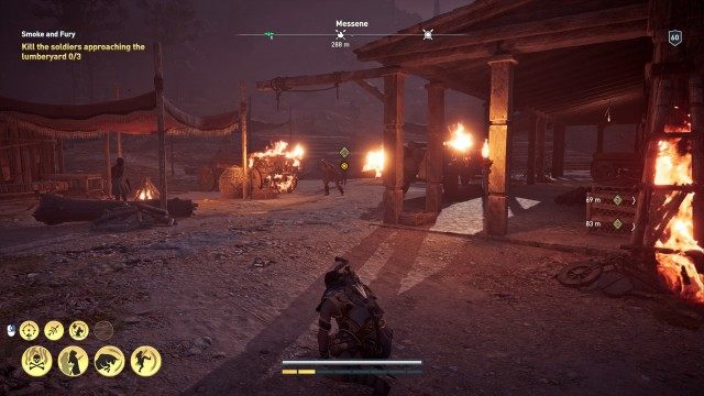 Kill the soldiers approaching the lumberyard x/3