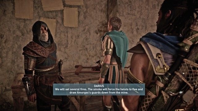Meet and Talk to Darius in Messene