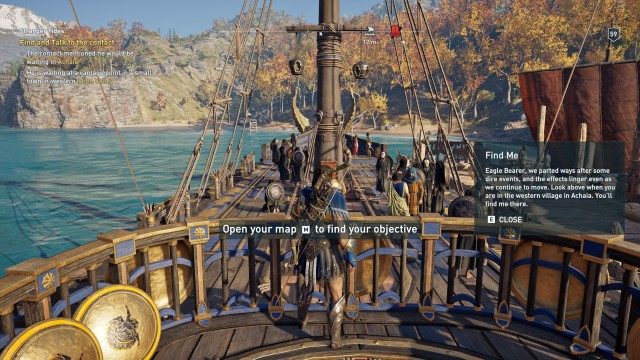 Reach your ship