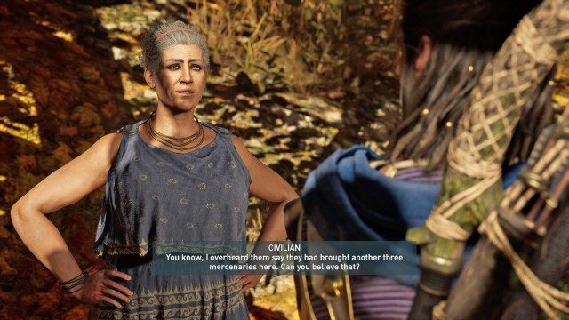 Talk to the old lady