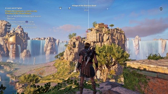 Cripple Persephone's control in the Fortress of the Three Sisters