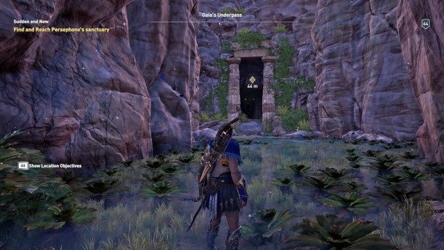 Find and Reach Persephone's sanctuary
