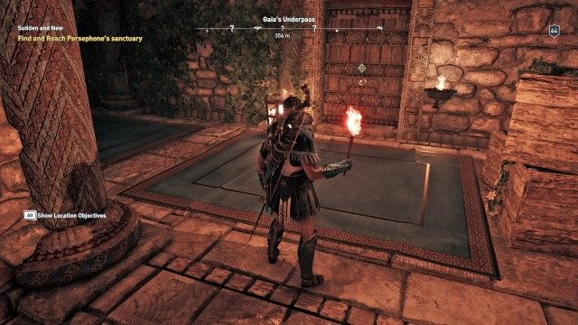 Find and Reach Persephone's sanctuary