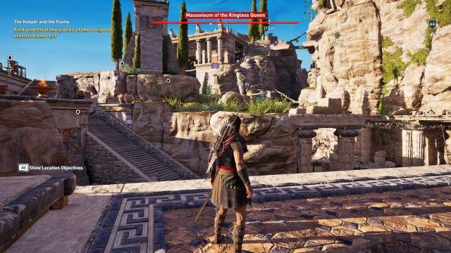 Find and Steal the pieces of the recipe to eternal flame 1/3