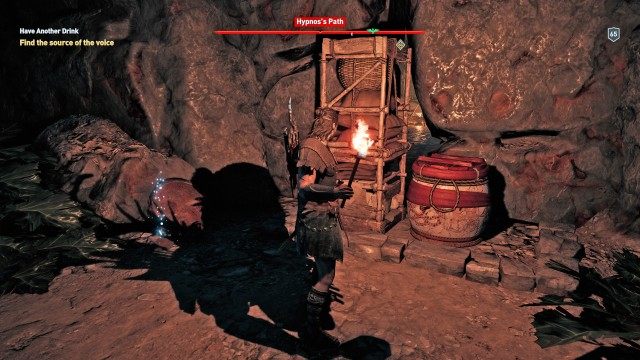 Find the source of the voice