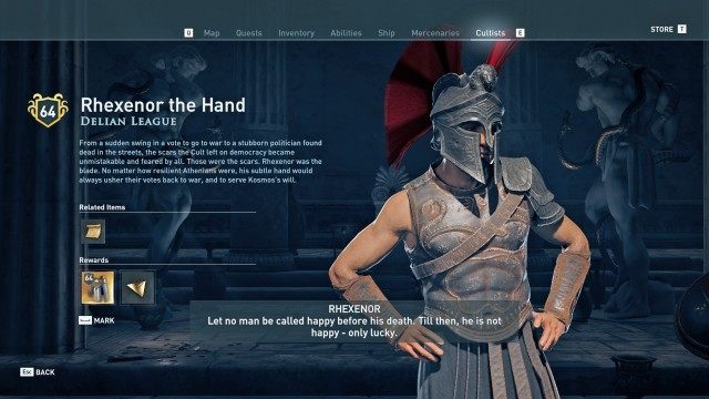 Uncover and assassinate the Delian League branch 0/6  