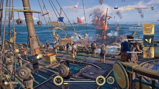 Uncover and assassinate the Gods of the Aegean Sea branch 0/6 