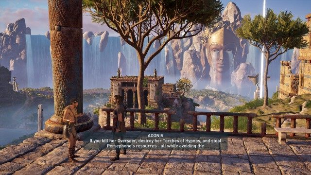 Talk to the troublemaker in Deukalion's Heritage