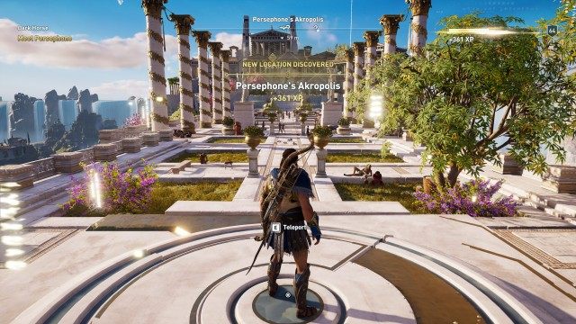 Use the Wings of Hermes to reach Persephone's akropolis