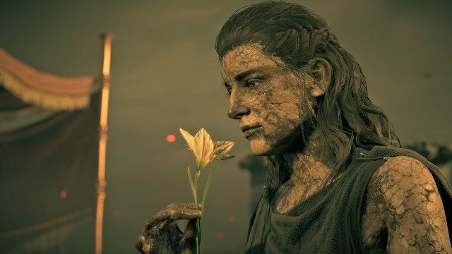 Bring the Asphodel flower to the plague victim