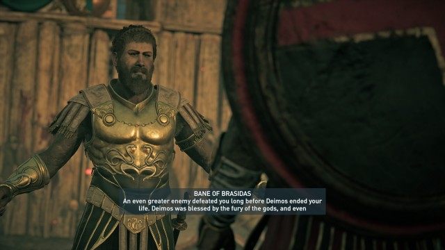 Escort Brasidas to the battlefield