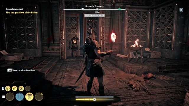 Find the gauntlets of the Fallen