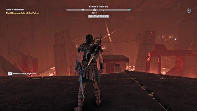Find the gauntlets of the Fallen