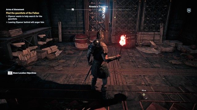 Find the gauntlets of the Fallen