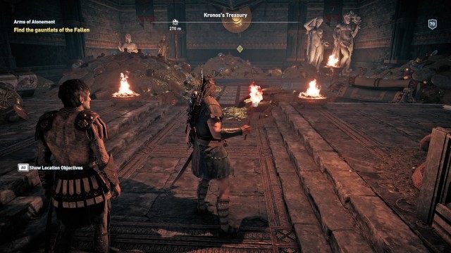 Find the gauntlets of the Fallen