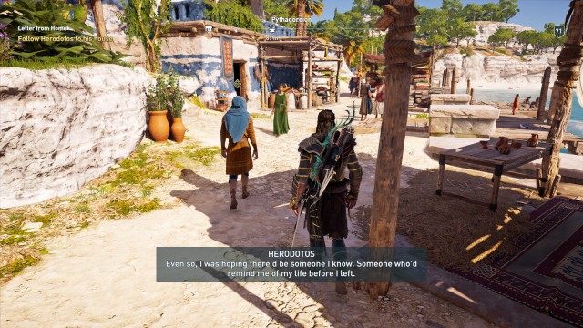 Follow Herodotos to his house