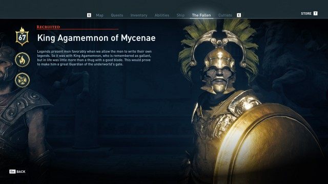 Defeat and Recruit the 4 Fallen Guardians for Hades 0/4