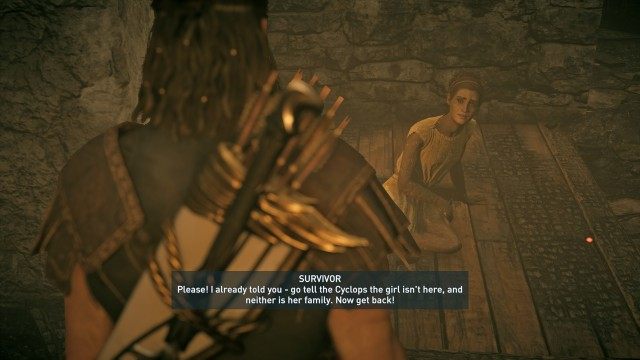 Talk to the survivor of the attack