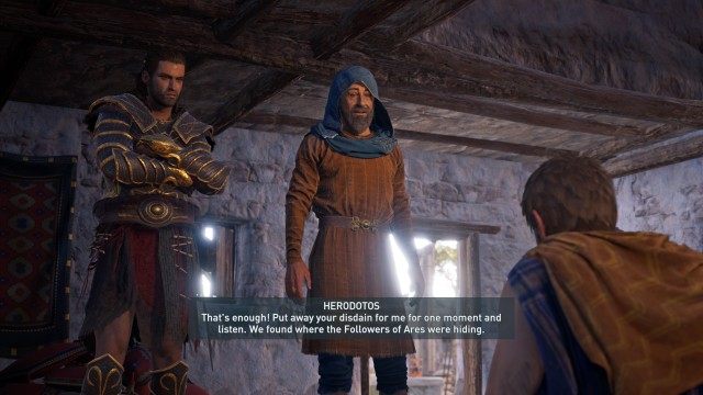 Warn Theodoros or Interrogate Theodoros