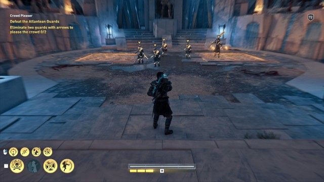 Defeat the Atlantean Guards