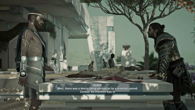 Find and Talk to Azaes