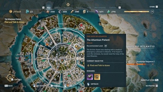 Find and Talk to Azaes