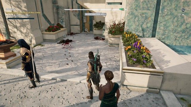 Investigate the scene of the crime