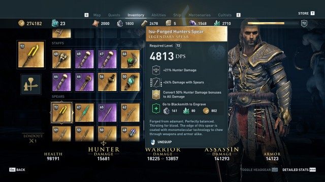 Craft a legendary weapon at the Forge of Atlantis