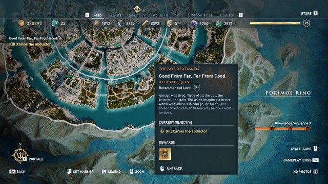 Kill Xarios the abductor