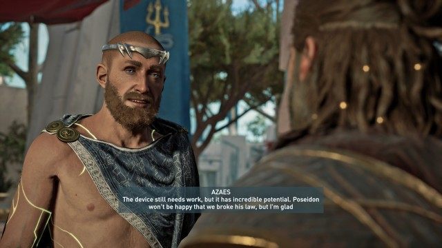 Return the Isu device to Azaes