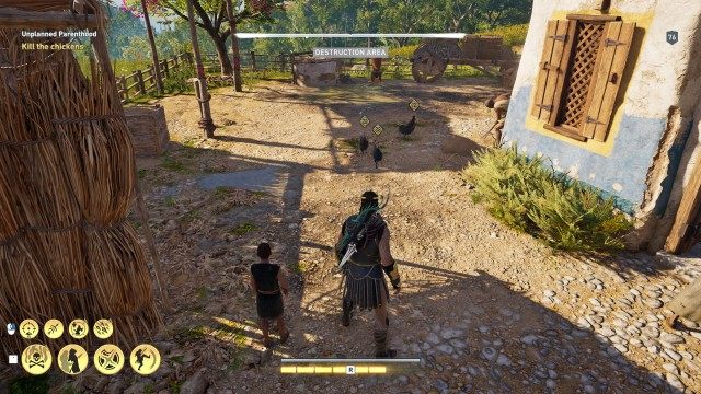 Kill the chickens