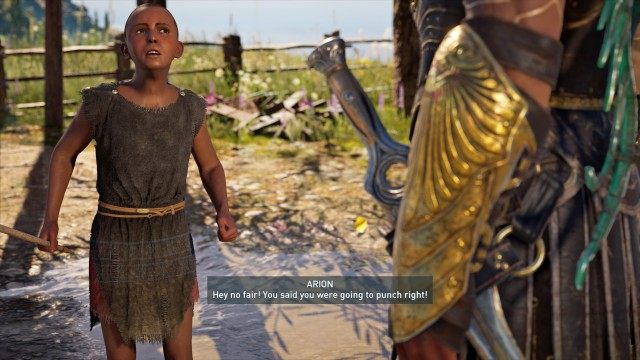 Teach Arion how to fight