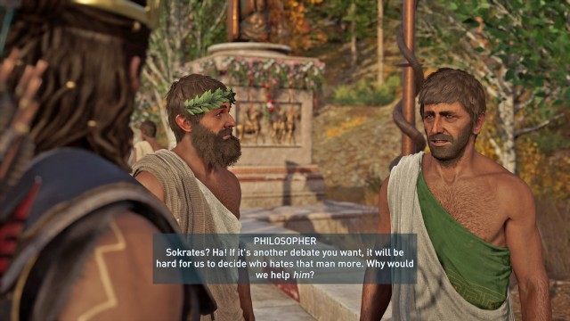 Find and Talk to the philosophers