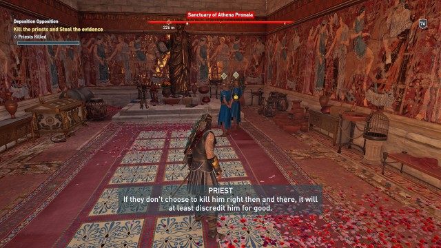 Kill the priests and Steal the evidence
