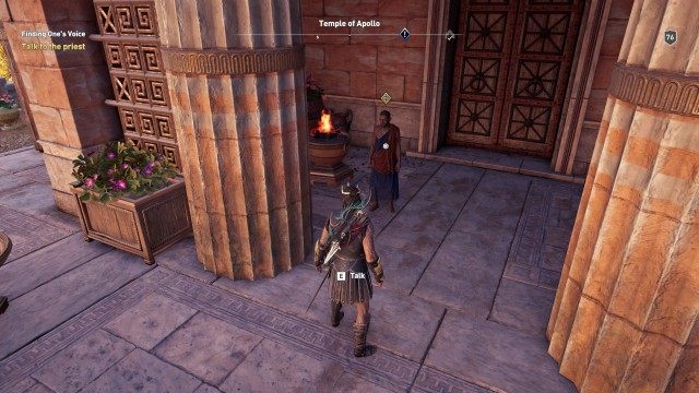 Talk to the priest