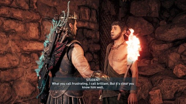 Talk to the student