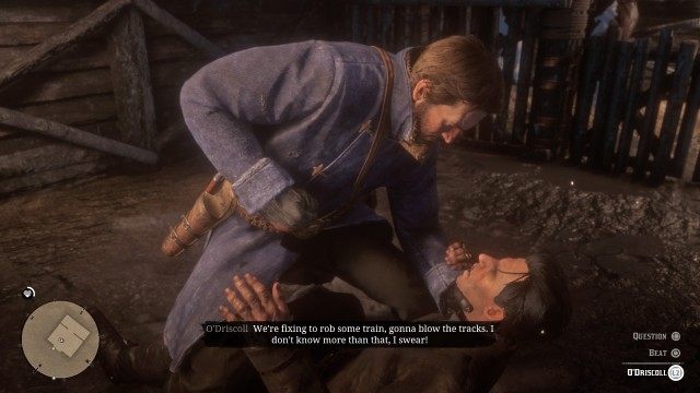 Grab / Interrogate / Deal with the O'Driscoll