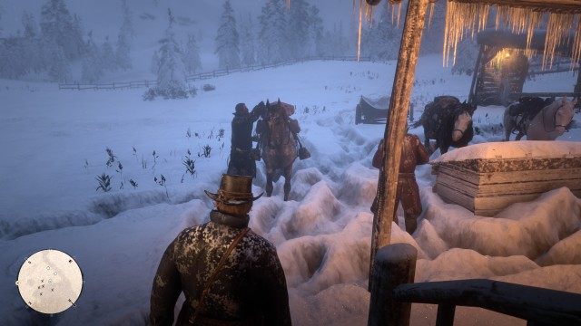 Join Dutch outside after searching the house